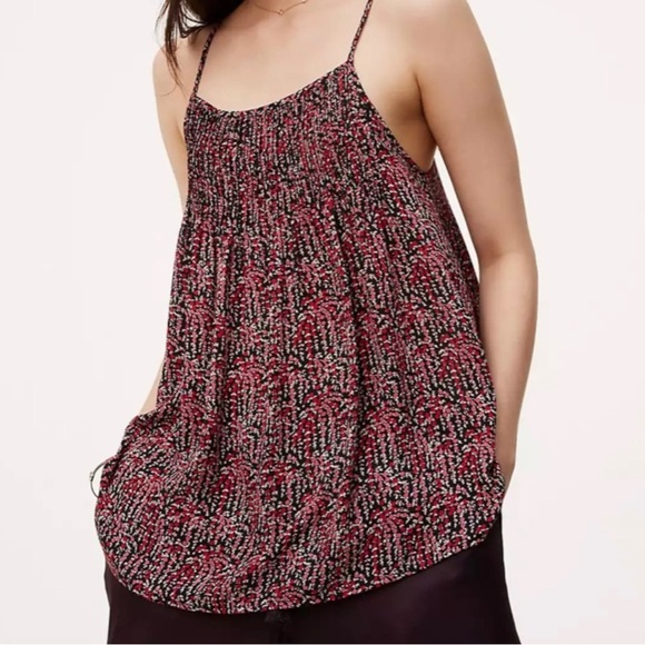 LOFT Flowy Floral Tank Size XL - Picture 10 of 10